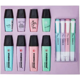 Kit Stabilo Boss Pastel + Mini Pastel Love + Swing Cool