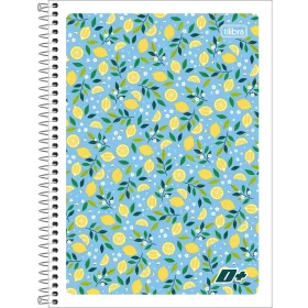Caderno Tilibra D+ Flexível Universitário 96 Fls. Sortido