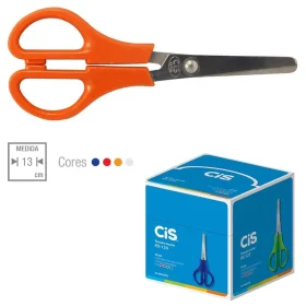 Tesoura Escolar CiS 13Cm Cores Sortidas 20 Un.