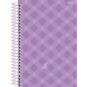 Caderneta Anotações São Domingos Animativa Lavender 80 Fls.