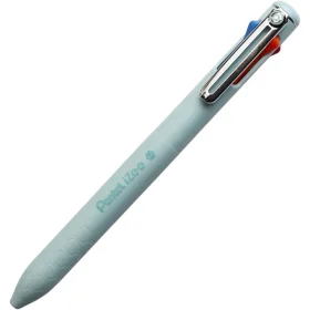 Caneta Esferográfica Pentel Izee 4 Cores Azul Claro 1.0mm