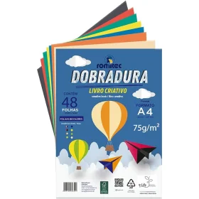 Livro Criativo Romitec Dobradura A4 75Gsm 48 Fls.