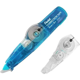 Corretivo em Fita Pentel 5mm X 6m Azul