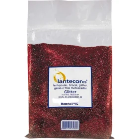 Glitter Lantecor 100G Vermelho
