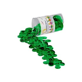 Lantejoula Lantecor 6mm 3G Verde Bandeira