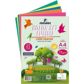 Livro Romitec Atividades Criativo Lummi A4 75Gm2 + 45 Fls.