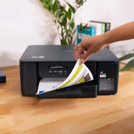 Multifuncional Color Tanque de Tinta Brother DCP-T530DW, Wi-Fi, Duplex, Bivolt - Substituta DCPT520W