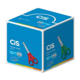 Tesoura Escolar CiS 13cm Cores Sortidas 20 Un.
