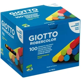 Giz Escolar Giotto Colorido 100 Un.