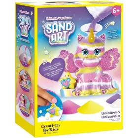 Brinquedo Faber-Castell Sand Art Unicórnio