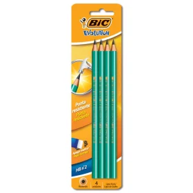 Lápis HB Nº 2 Evolution Redondo 4 Un. BIC