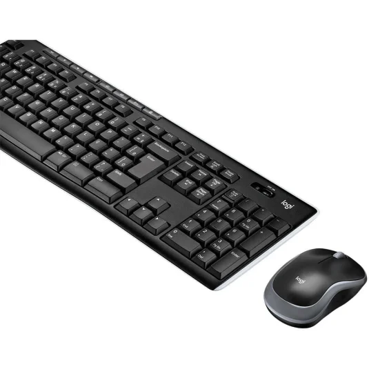 Kit Teclado e Mouse Sem Fio MK270 Logitech