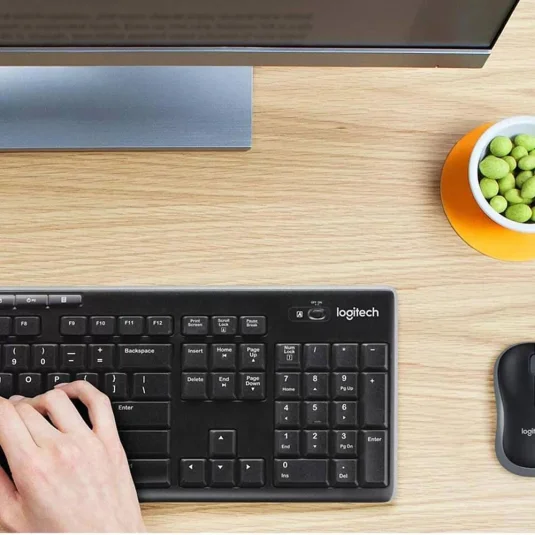 Kit Teclado e Mouse Sem Fio MK270 Logitech