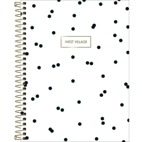 Caderno Tilibra Capa Dura Universitário West Villa 80 Fls Sortido