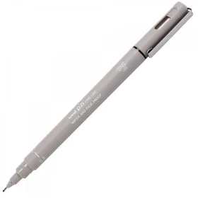 Caneta Nanquim Uni Pin Uni-Ball 0.5 Cinza