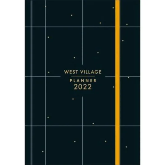 Planner 2023 Tilibra West Village Capa Dura Costurada