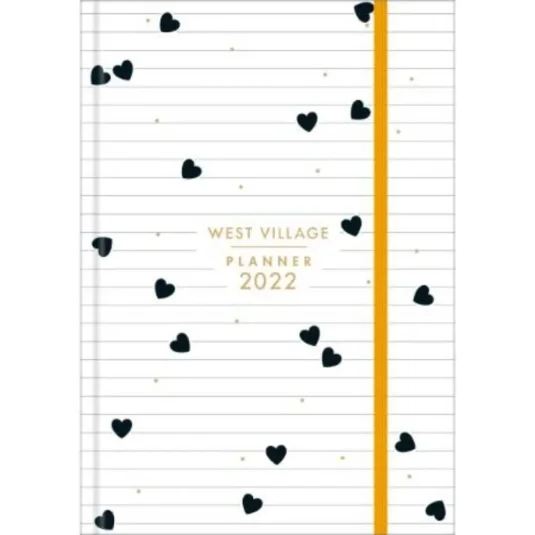 Planner 2023 Tilibra West Village Capa Dura Costurada