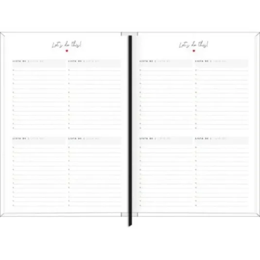 Planner 2023 Tilibra West Village Capa Dura Costurada
