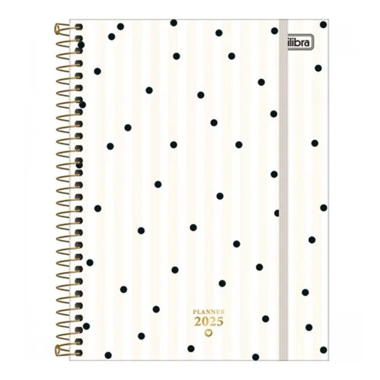 Planner 2025 West Village Capa Dura Espiral Tilibra