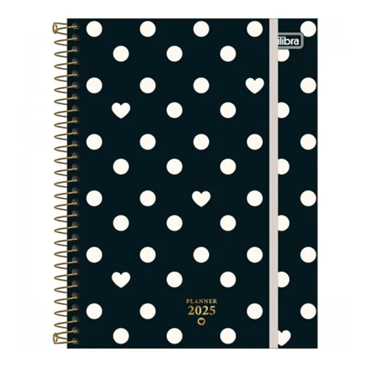 Planner 2025 West Village Capa Dura Espiral Tilibra
