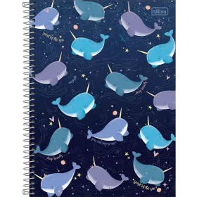 Caderno Tilibra Capa Dura Universitário 80 Fls Bubble Sortido