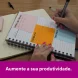 Bloco Adesivo Notefix Azul 76mm x 102mm 100 Fls