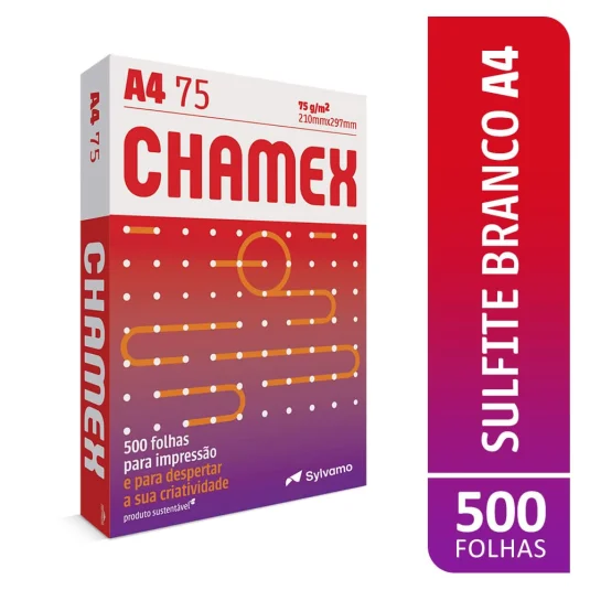 Papel A4 Chamex 75g 500 Fls