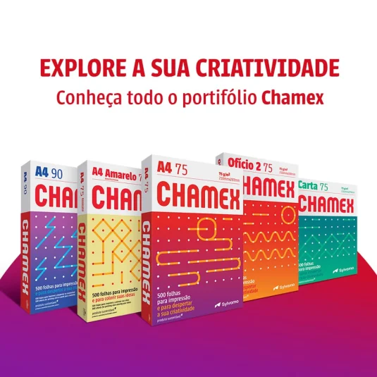 Papel A4 Chamex 75g 500 Fls