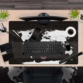 Desk Pad Mapa Mundi 80cm X 50cm Dello