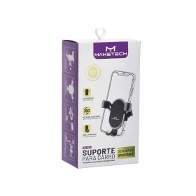 Suporte Veicular Trava Automática Cinza Maketech