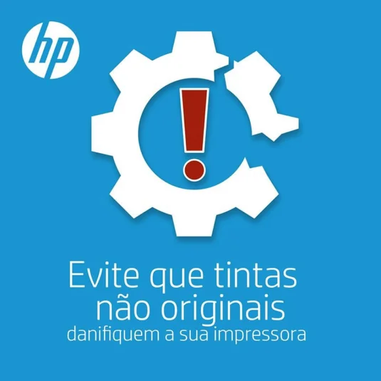 Cartucho de Tinta HP 664 Preto Original F6V29AB