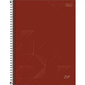 Caderno Zip Tilibra Universitário Capa Dura 160 Fls Sortido