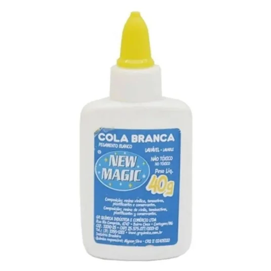 Cola Branca 40Gr New Magic