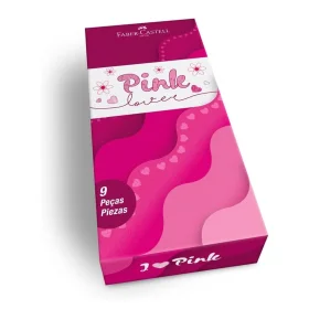 Kit Faber-Castell Pink Lover 9 Itens