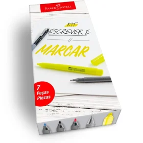 Kit Faber-Castell Escrever e Marcar 7 Un.