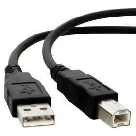 Cabo de Impressora MD9 1.5 Metros USB A Macho Para USB B Macho