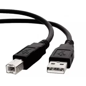 Cabo de Impressora MD9 5 Metros USB A Macho Para USB B Macho