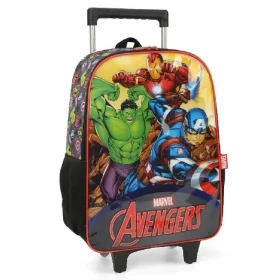 Mochilete Luxcel Avengers Preto