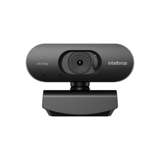 Webcam Intelbras HD 720P USB Preta 4290721