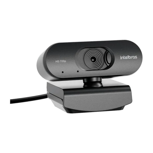 Webcam Intelbras HD 720P USB Preta 4290721