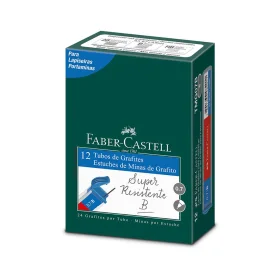 Grafite 0.5mm HB Fino 12 Tubos Faber-Castell