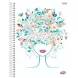 Caderno São Domingos Kbom Capa Dura Espiral 1/4 (Pequeno) 96 Fls Sortido