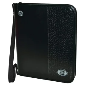 Fichário Universitário Croco Black Com Alça ACP