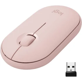 Mouse Logitech Sem Fio Pebble Lilás M350