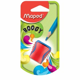 Apontador Jumbo Com Deposito 1 Furo Boogy Maped Sortido