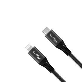 Cabo Lity USB C para Lightning 1,5 Metros Preto