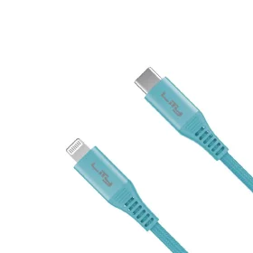 Cabo Lity USB C para Lightning 1,5 Metros Azul
