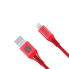 Cabo Lity USB A para Lightning 1,5 Metros Vermelho