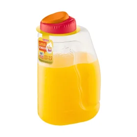 Garrafa Retangular Plástico  2,5 Litros Transparente Sanremo