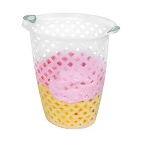 Cesto Plástico 30 Litros Transparente Sanremo